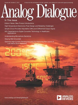 cover image of Analog Dialogue, Volume 46, Number 2